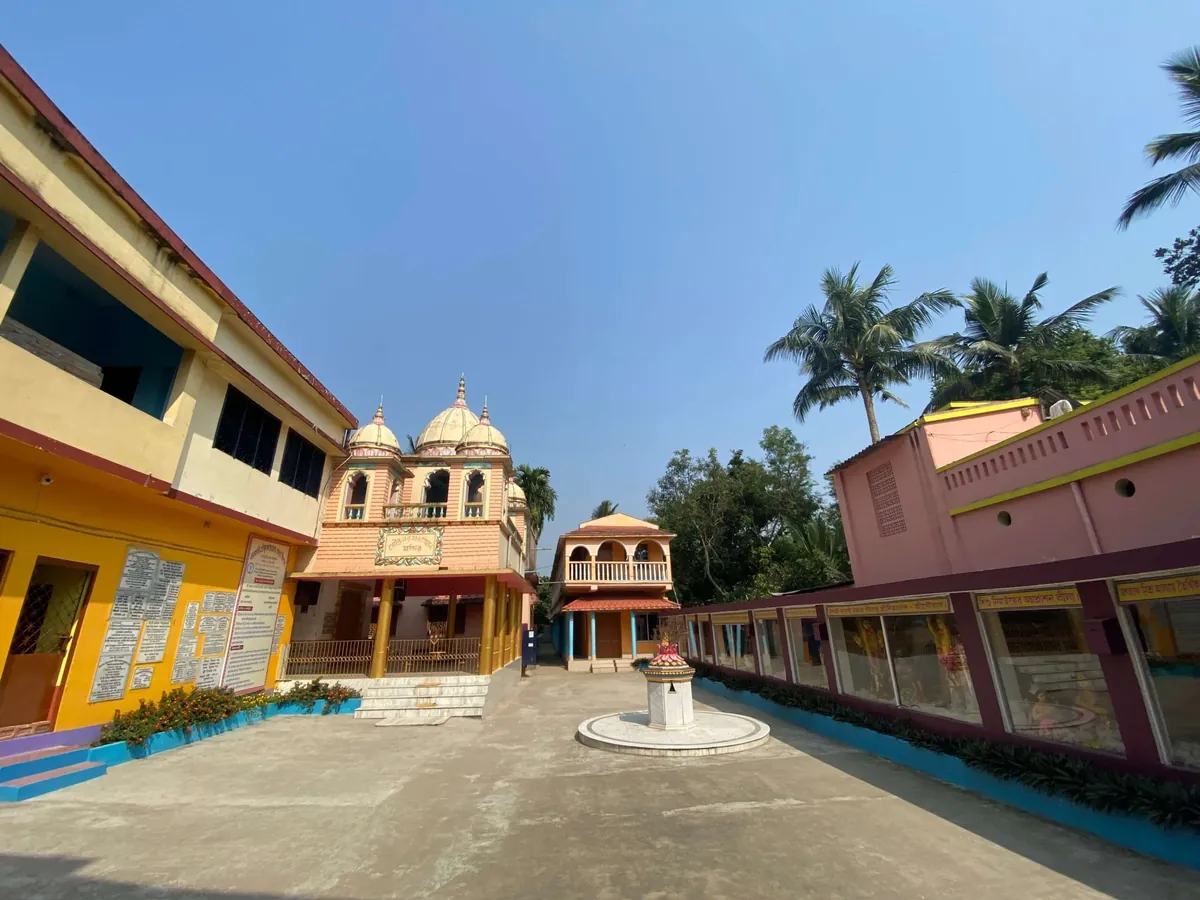 Ashram Buildings and Gardens