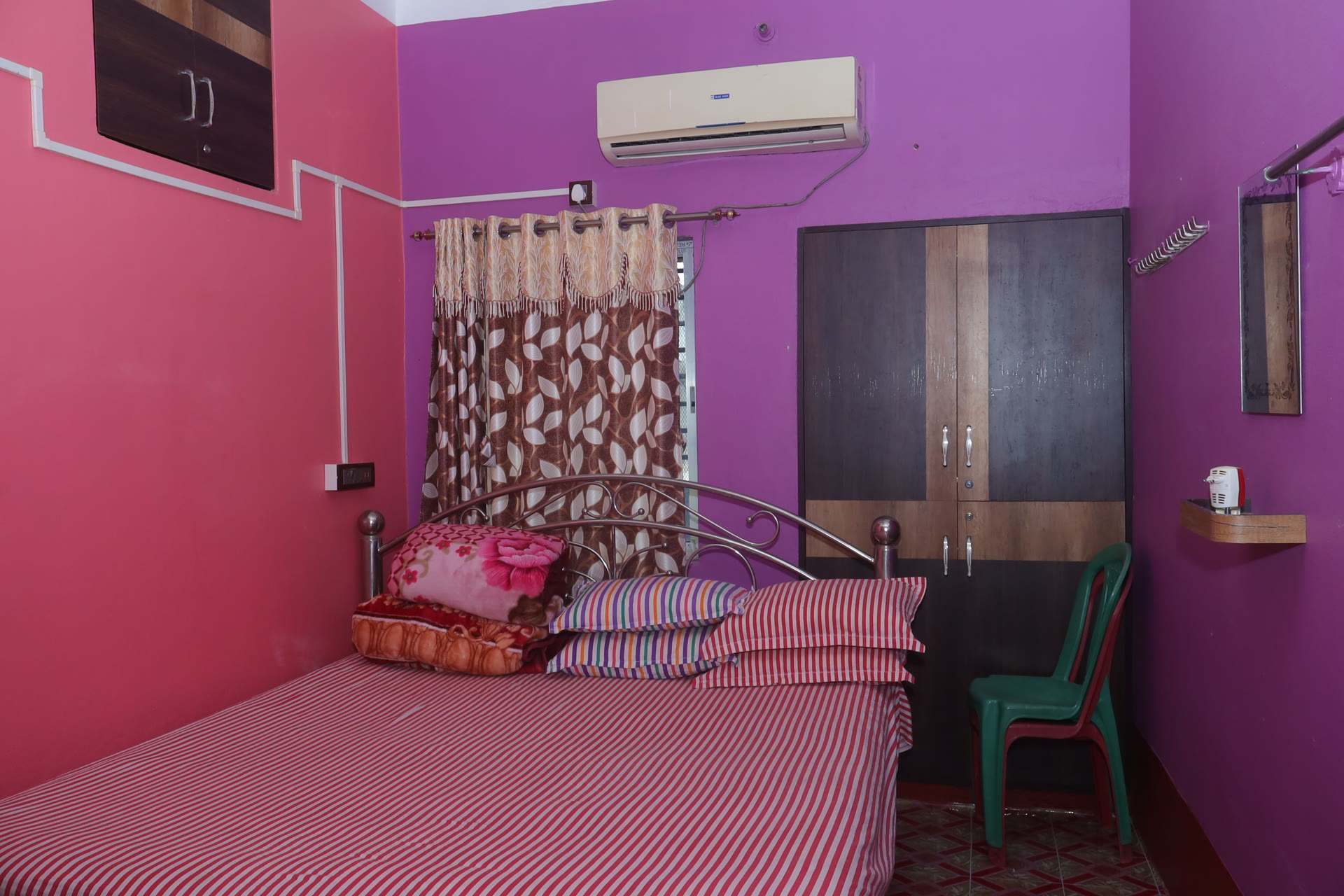 Room with attached bathroom