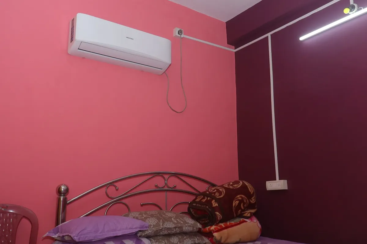 Clean accommodation at ashram