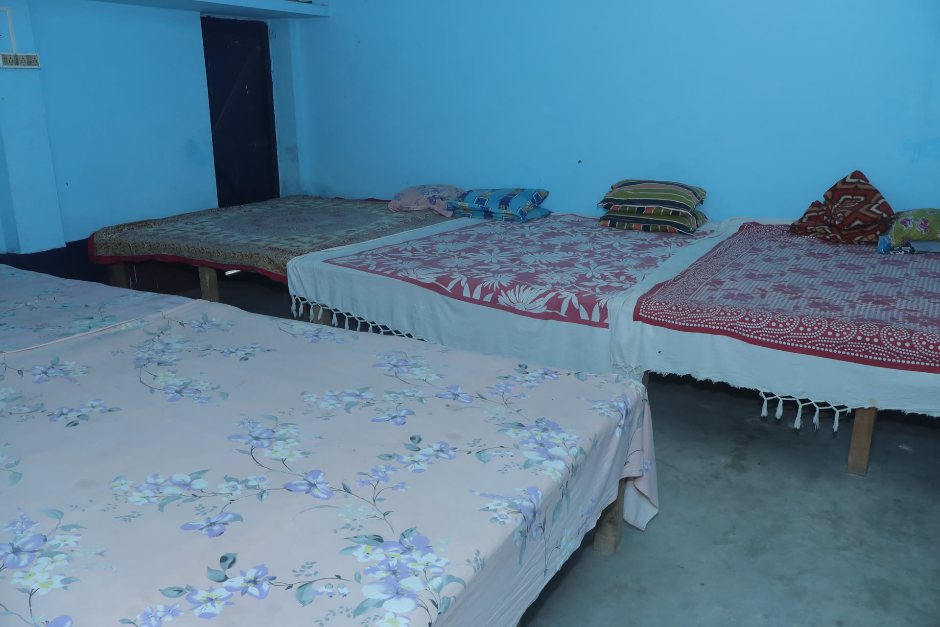 Comfortable accommodation for visiting devotees