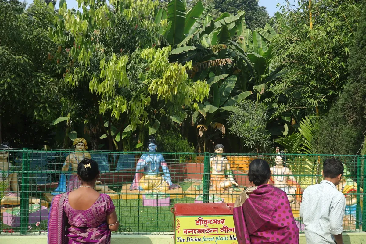 Sacred exhibit inside the Spiritual Museum