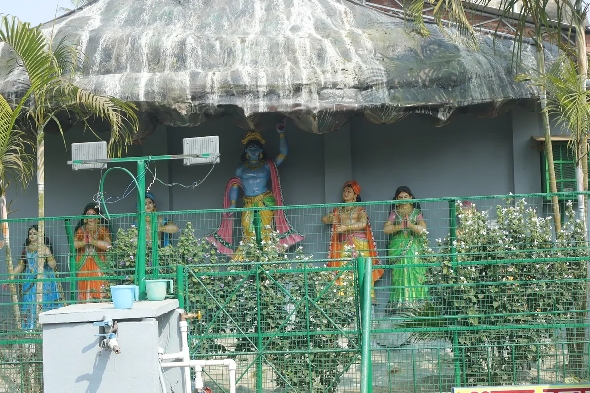 Museum exhibit — garden of the Lord