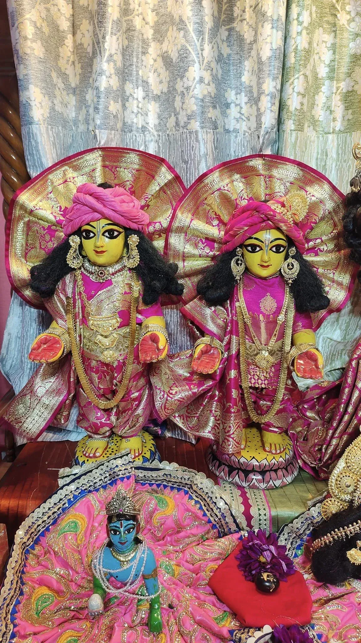 Sri Nitai Gauranga Deity Darshan — Narahari Dham, Prachin Mayapur, Nabadwip